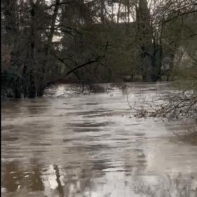 Lagan River Flooding 12.12.23 Drumbeg Church