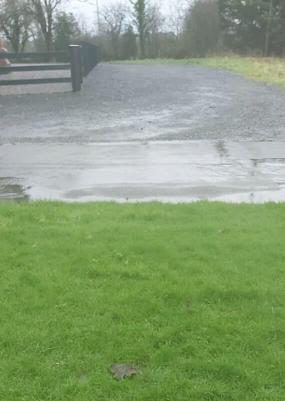 Flooding on Quarterlands Road, December 2023